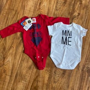 Lot of two onesies